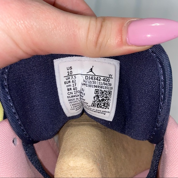 Nike Air Jordan 1 Low Women’s Mismatched 10W 8.5M - Picture 4 of 4